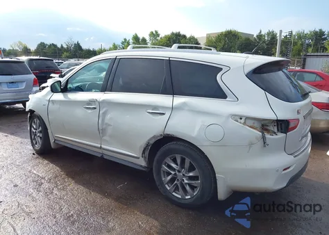 2014 Infiniti Qx60 из США, поврежденный, VIN 5N1AL0MN0EC552262